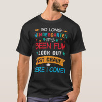 Kindergarten Graduation Hello 1st Grade Kids Gift