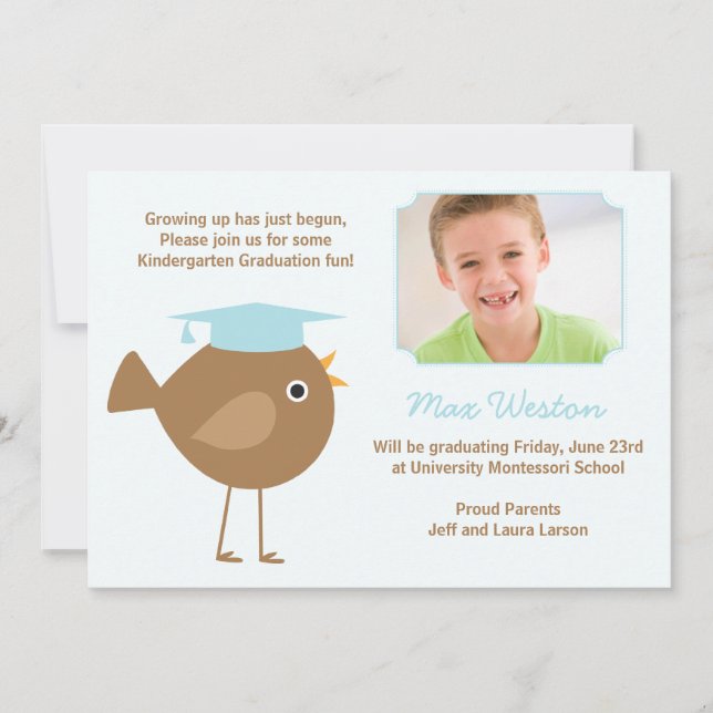 Kindergarten Graduation Invitation (Front)