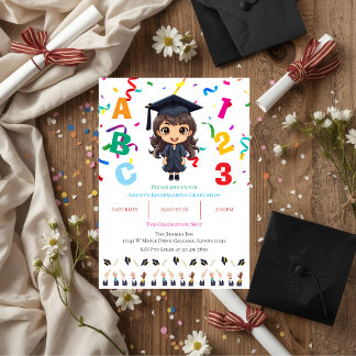 Kindergarten Graduation  Invitation