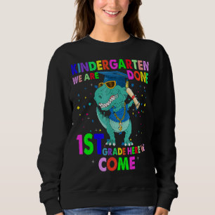 Kindergarten Graduation Magical Dinosaur For Kids Sweatshirt