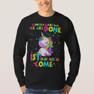 Kindergarten Graduation Magical Unicorn For Girls T-Shirt