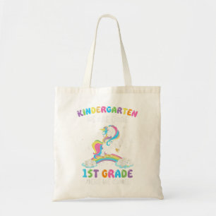 Kindergarten Graduation Magical Unicorn Kids Girls Tote Bag