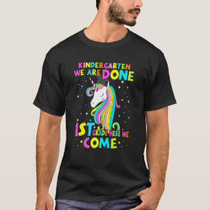 Kindergarten Graduation Magical Unicorn T-Shirt