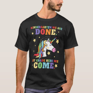 Kindergarten Graduation Magical Unicorn T-Shirt