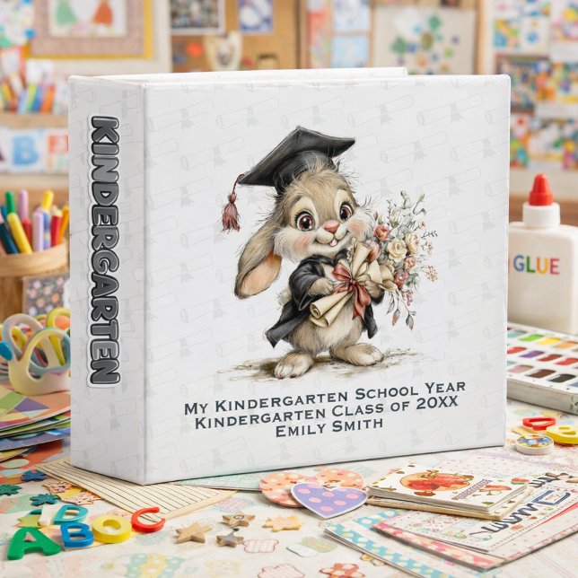 Kindergarten Journey Keepsake Organizer Binder (Creator Uploaded)