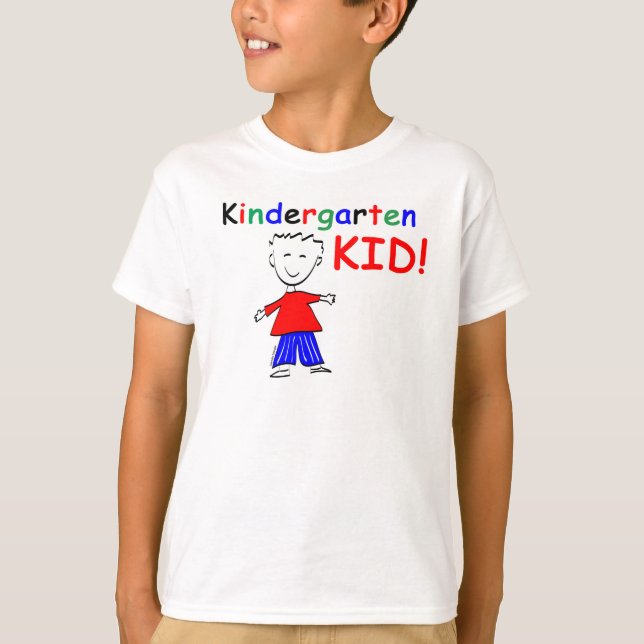 Kindergarten Kid Boys T-shirt (Front)