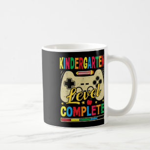 Kindergarten Level Complete Gamer Cl Of 2025 Gradu Coffee Mug
