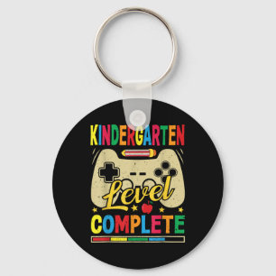 Kindergarten Level Complete Gamer Cl Of 2025 Gradu Keychain