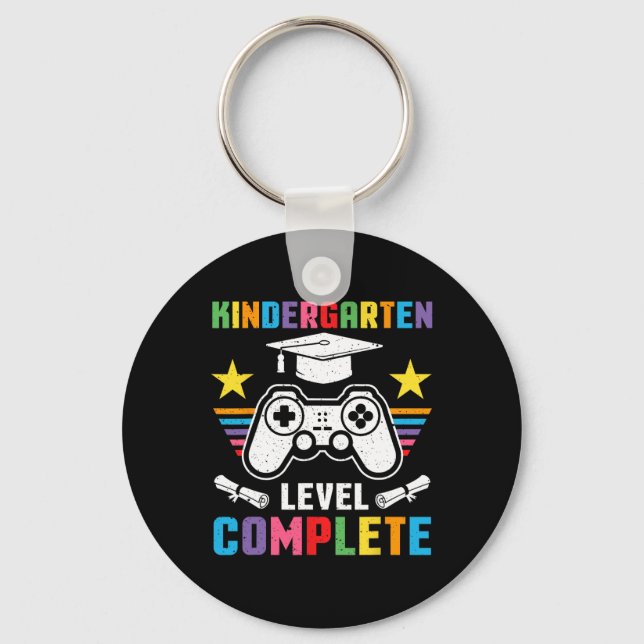 Kindergarten Level Complete Graduation Cl 2025 Gam Keychain (Front)