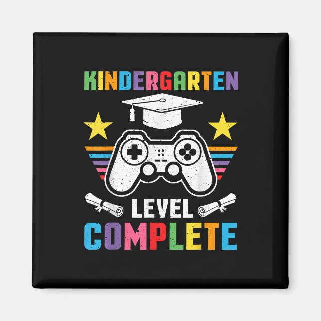 Kindergarten Level Complete Graduation Cl 2025 Gam Magnet (Front)