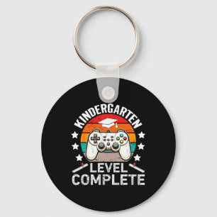 Kindergarten Level Complete Graduation Gamer Gradu Keychain