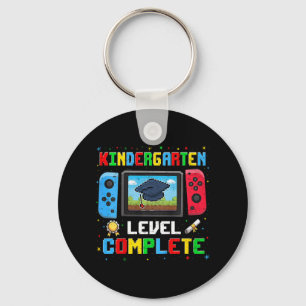 Kindergarten Level Complete Last Day Of School Gra Keychain