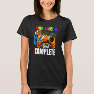 Kindergarten Level Complete Video Gamer Graduatio T-Shirt