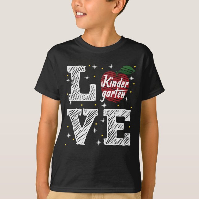 kindergarten love T-Shirt (Front)