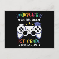 Kindergarten Moving Up To 1st Grade Gamer Gift