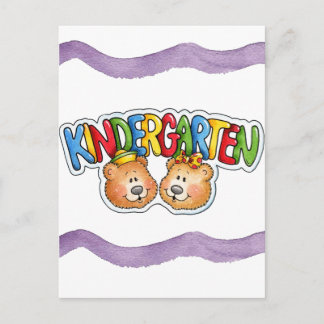 Kindergarten Postcard
