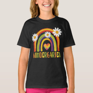 Kindergarten Rainbow Back to School Teachers T-Shirt