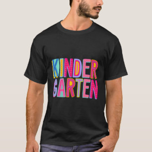 Kindergarten Rainbow Vibes Kindergarten Teachers S T-Shirt