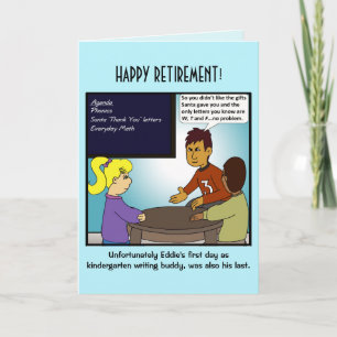 Kindergarten Retirement Greeting Card