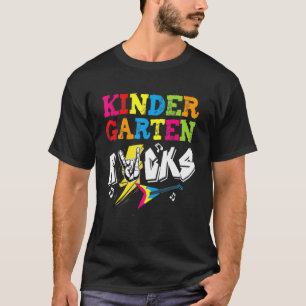 Kindergarten Rocks Back To School Preschooler Chal T-Shirt