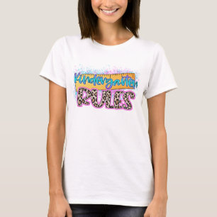 Kindergarten Rules Teacher T-Shirt