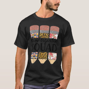 Kindergarten Squad KG Teacher Back To School Leopa T-Shirt