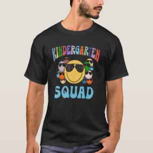 Kindergarten Squad Welcome Back to School T-Shirt
