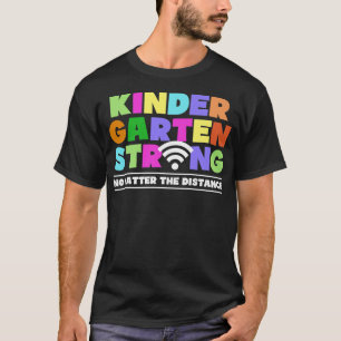 Kindergarten Strong Teacher Educator Preschool Bab T-Shirt