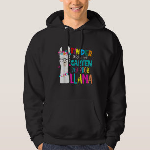 Kindergarten Teacher Back To School No Prob Llama Hoodie