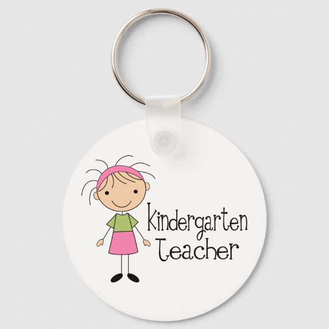 Kindergarten Teacher Keychain (Front)