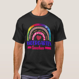Kindergarten Teacher Rainbow Teaching Teachers Gra T-Shirt