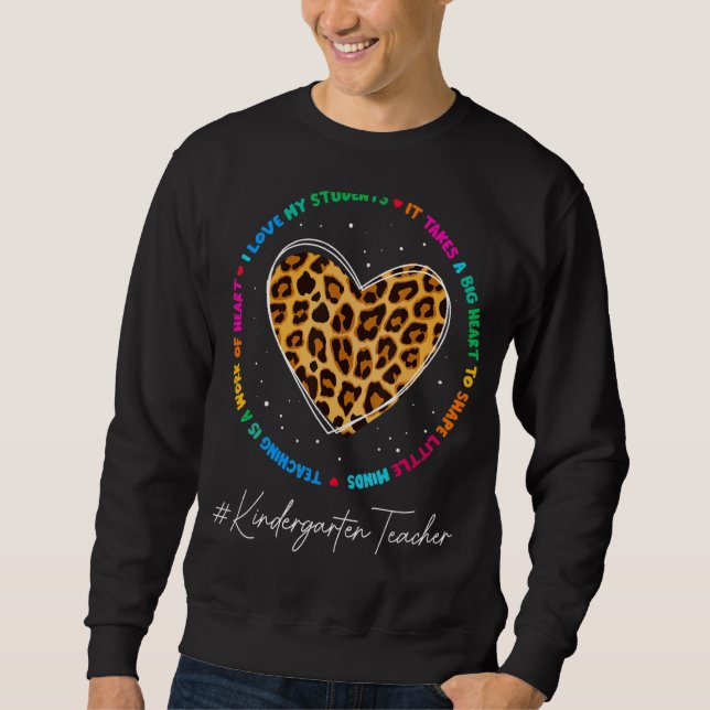 Kindergarten Teacher School Admin Appreciation Bac Sweatshirt (Front)