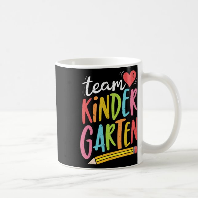 Kindergarten Teacher Student Fun Back To School Gi Coffee Mug (Right)