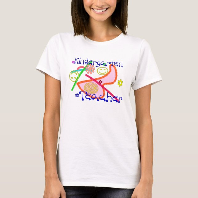 Kindergarten Teacher T-Shirt (Front)