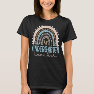 Kindergarten Teacher Teach Love Inspire First Day T-Shirt