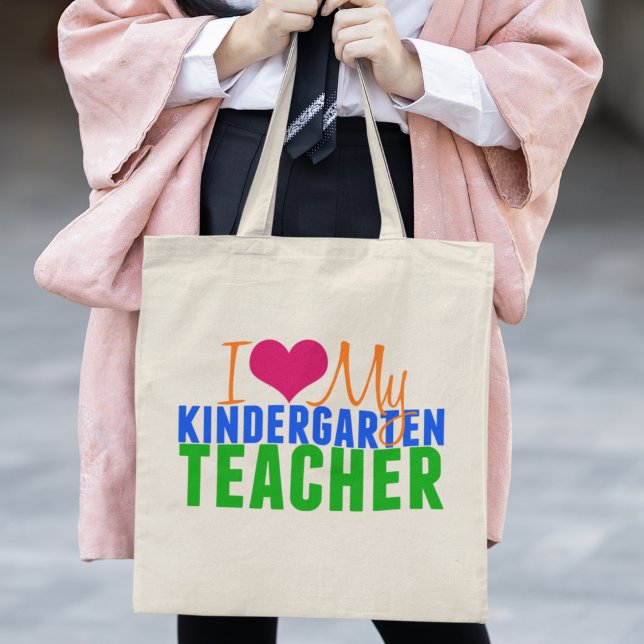 Kindergarten Teacher Tote Bag (Creator Uploaded)