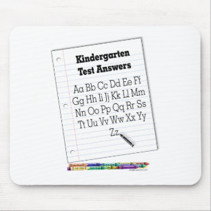 Kindergarten Test Mouse Pad