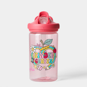 Kindergarten Vibes: A Burst of Schoolyard Fun Water Bottle