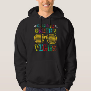 Kindergarten Vibes First Day Of Back To School Boy Hoodie