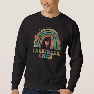 Kindergarten Vibes Groovy Transitional Kindergarte Sweatshirt