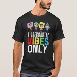 Kindergarten Vibes Only 1st Day Of School Kids Boy T-Shirt
