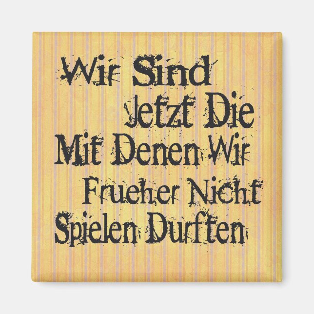 KinderSpiel Magnet (Front)