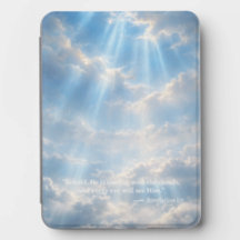 Kindle Cover • “He Is Coming With The Clouds"