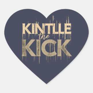 Kindle the Kick Heart Sticker