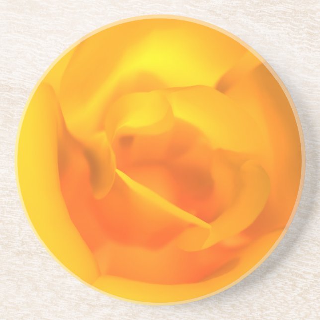 Kindled Rose Coaster (Front)