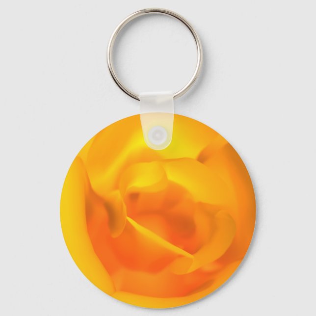 Kindled Rose Keychain (Front)