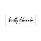 Kindly Deliver to - script