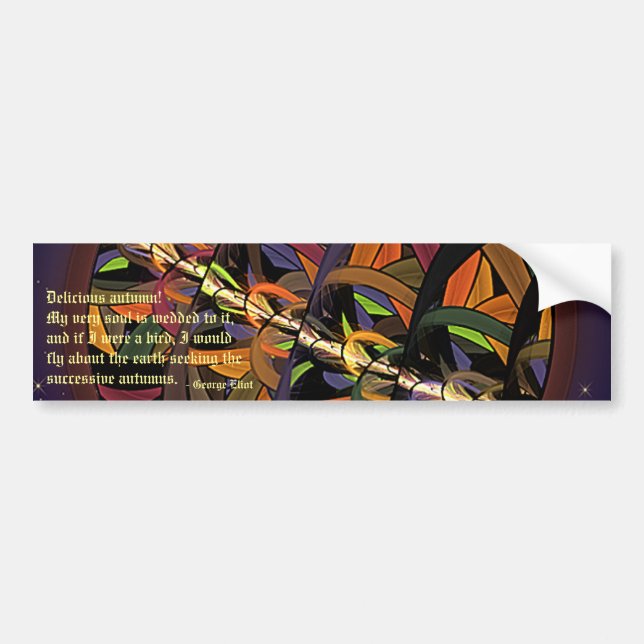 Kindly Harvest Moon Bumper Sticker (Front)