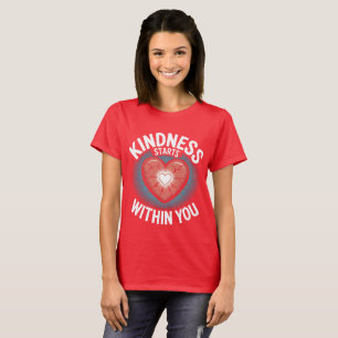 Kindness & Healing – Inspirational Quote  T-Shirt