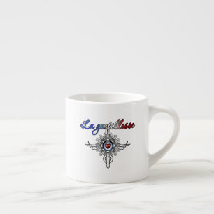 Kindness In French Color Espresso Cup